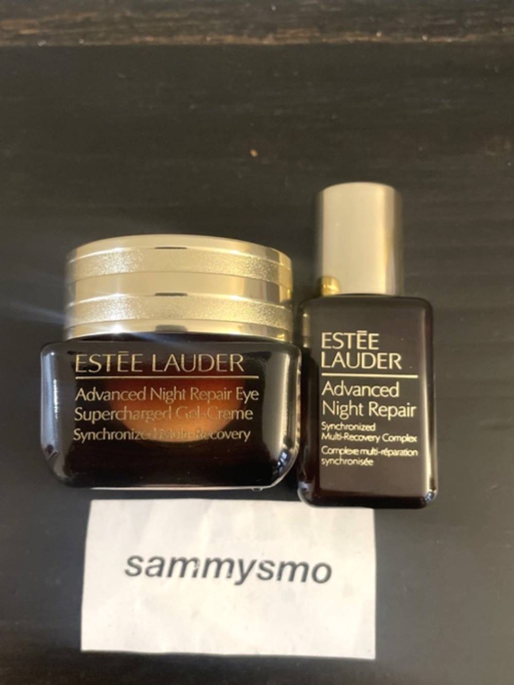 Estee Lauder Advanced Night Repair eye gel creme .5oz & multi recovery bundle